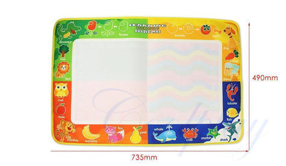 Multicolor Water Painting Drawing Mat