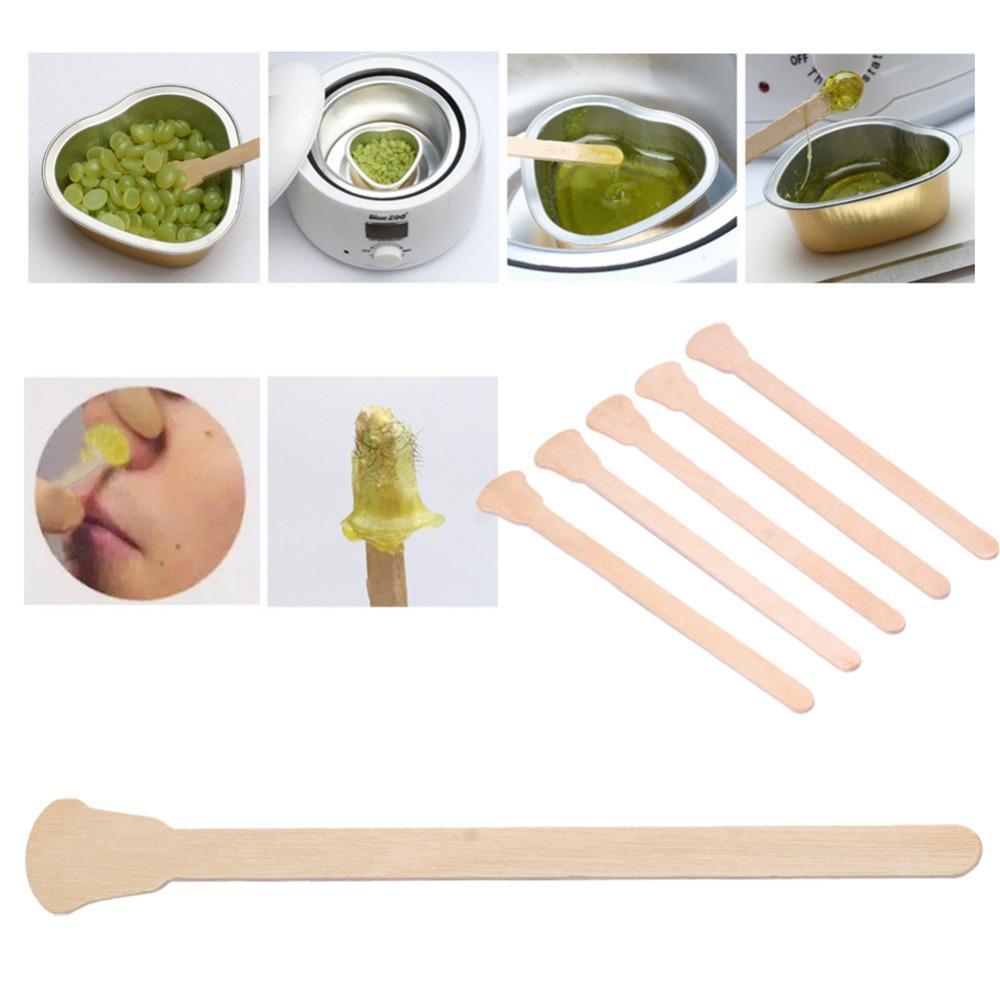 Wooden Waxing Spatula 50 Pcs